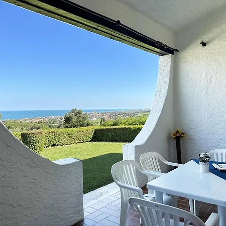 658 - Villa Quadrilocale Al Taunus Con Giardino E Bellissima Vista Mare - Spiaggia E Navetta Privata Inclusa Al White Beach Club Numana
